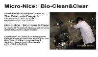 100% Biodegradable cleansing agent for all kitchen wares and floors