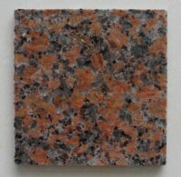 Maple-leaf red granite
