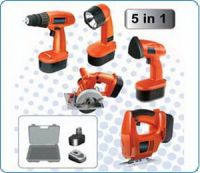 5 Pieces  Cordless Tool Set-A