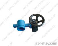 Sell Grooved end butterfly valve