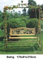 Sell rattan furniture  double swing