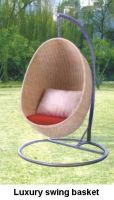 Sell rattan furniture single swing