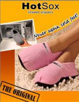 hot sox-linseed microwave slipper