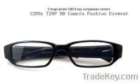 Sell 1280x 720P 5 mega pixels CMOS spy sunglasses camera