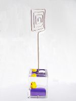 Sell transparent acrylic memo holder