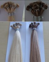hand tied hair weaving