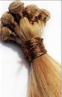 hand tied high quality human remy hair weft