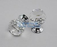 faceted glass cupboard knobs