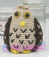 Handcraft Chinese Crochet Doll-Owl