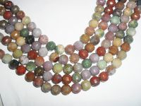 Sell fancy jasper beads semi precious stone