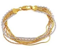 stock fashion bracelets, new hot 2011 year bracelets, gold filled