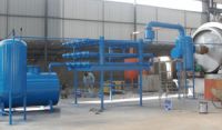 Sell waste tires, plastic and rubber pyrolysis machine