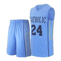 High Quality mesh fabric youth camo basketball uniforms