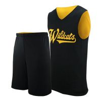 High Quality mesh fabric youth camo basketball uniforms