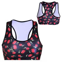 Ladies gym round collar simple dancing sexy crop top