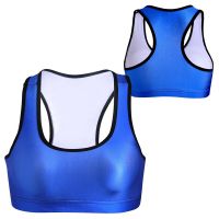 Ladies gym round collar simple dancing sexy crop top