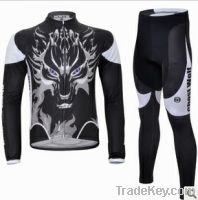 Sell  Ghost Wolf figure cycling Short Sleeve Jersey wear lon