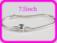 Sell 925 Sterling Silver Pandora Bracelet 7.5" For Charms