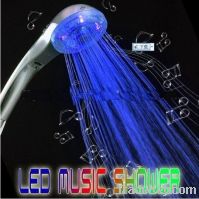 Sell LED shower with fantastic music shower with music player