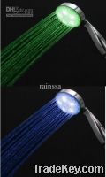 Sell Colorful led shower head bathroom shower accessory shower faucet
