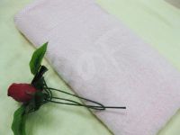 Sell large bamboo bath towel 70x140 4.3$ per piece