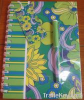 Sell set of notebook + pen