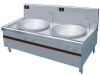 DK07Big Double Burner Frying Stove With Stand