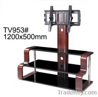 Sell glass LCD plasma TV stand with mount TV953#