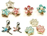 rhinestone  pet charms