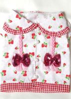 Lovely pet strawberry  shirt