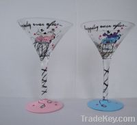 Sell glass goblet 23