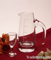 Sell glass pitcher 1304