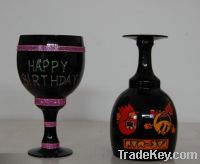 Sell glass goblet 1310