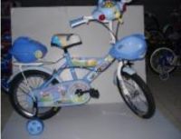 children bicycle TY34, with basket and tool box