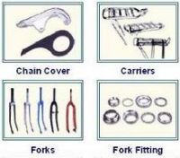 chain cover, carriers, forks, fork fitting