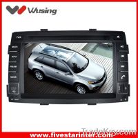 2 din 7 inch car dvd for Kia Sorento with gps navigation