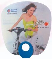 ADVERTISING PP FAN HAND WAVING COLORFUL PRINTING