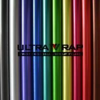 Ultrawrap matte chrome wrap vinyl sticker