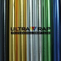 Ultrawrap chrome carbon fiber vinyl with air release