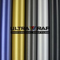 Ultrawrap brushed metal aluminum wrap vinyl