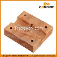 Wood bearing block