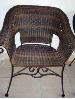 PE rattan chairs