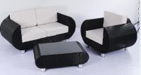 synthetic rattan sofa