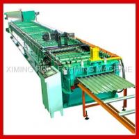 Sell color steel roof panel roll forming machine