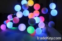 RGB LED Round Bead Lights (black electric wire)