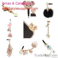 Sell USD 1.0 wholesale dust plug, dust plug ornaments for iphone