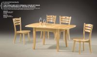 solid wood dining/dinner table, CHAIR/extension dining table