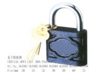 Sell wertical open cast iron padlock