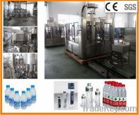 Sell water bottling equipment