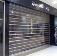 high transparent roller shutter door